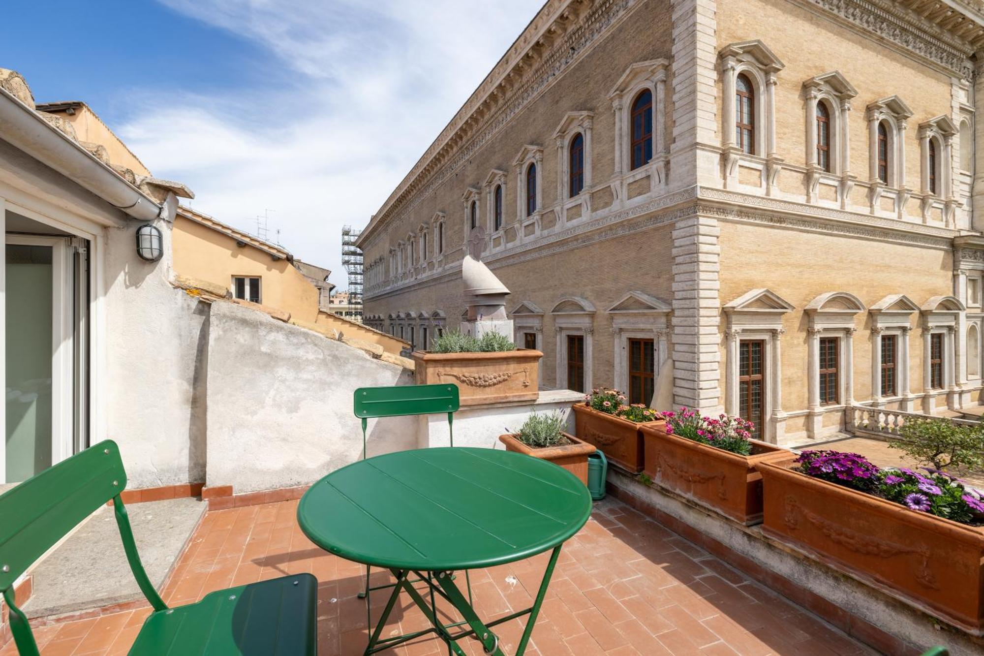 Apartamento Farnesi Terrace Penthouse Roma Exterior foto