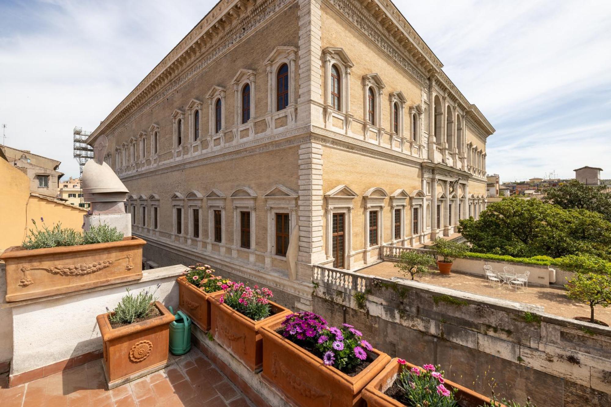 Apartamento Farnesi Terrace Penthouse Roma Exterior foto